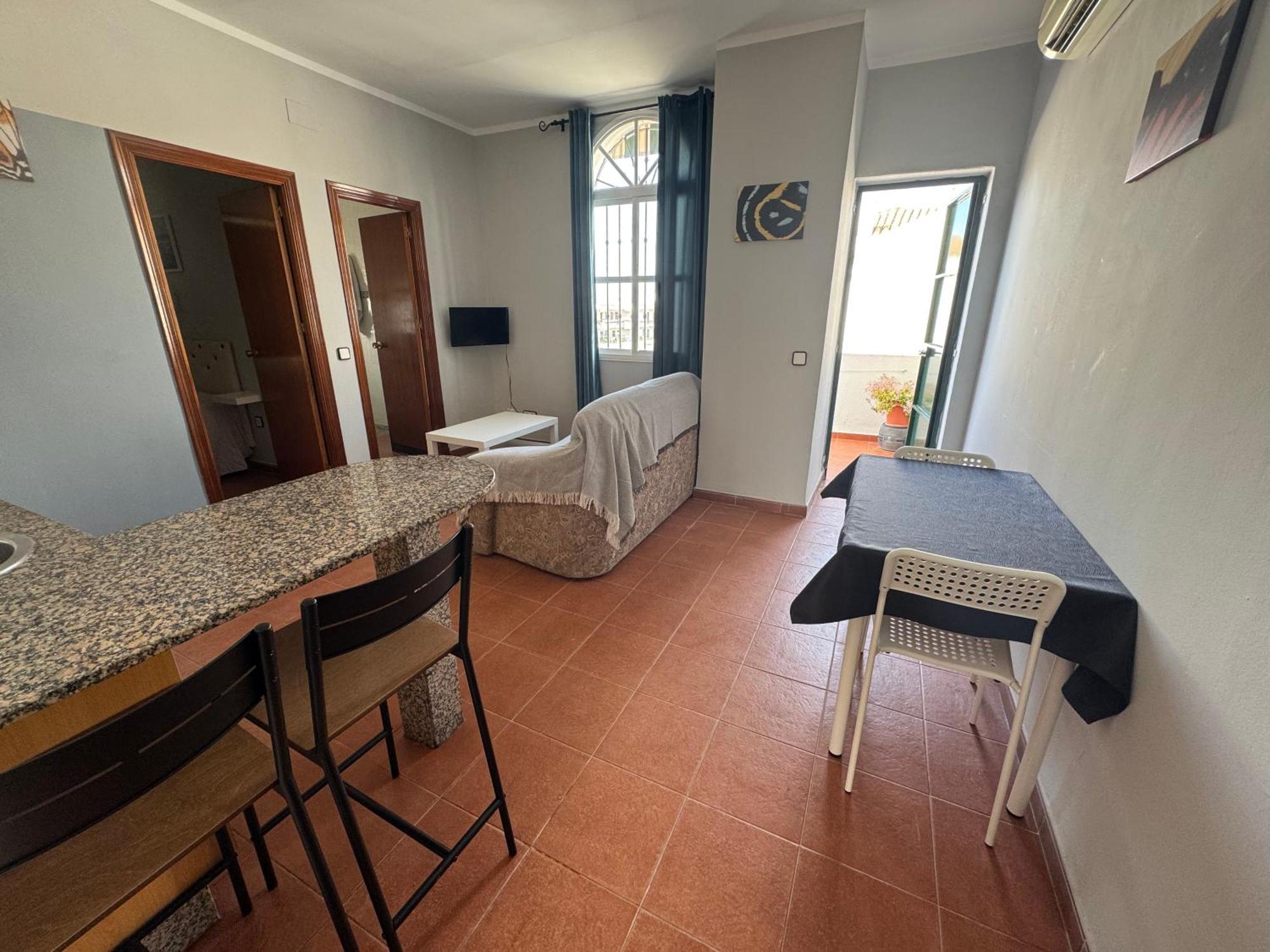 Hostal Miramar Los Canos De Meca Buitenkant foto